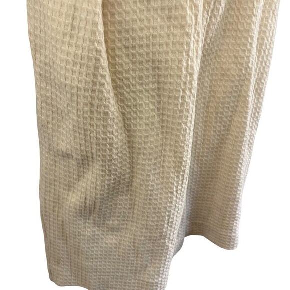 Deletta Anthropologie Womens Cream Textured Knit Sweetheart Neck Party Dress M - Picture 2 of 16